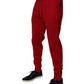 Dolce & Gabbana Red DG Logo Cotton Jogger Men Sweatpants Pants