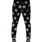 Dolce & Gabbana Black White Stars Jogger Men Sweatpants Pants