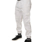 Dolce & Gabbana White Cotton Jogger Cargo Skinny Pants