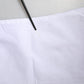 Dolce & Gabbana White Cotton Stretch Skinny Dress Formal Pants