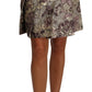 Dolce & Gabbana Elegant Floral A-Line Jacquard Skirt