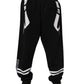 Dolce & Gabbana Black Logo Cotton Jogger Sweatpants Pants