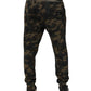 Dolce & Gabbana Multicolor Camouflage Jogger Sweatpants Pants