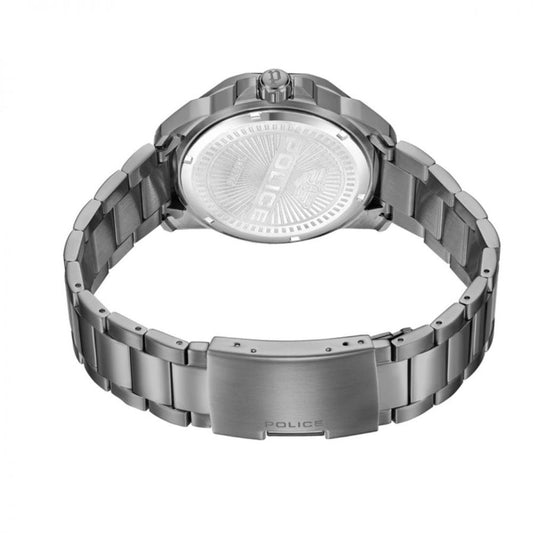 Police Gray Stainless Steel Watch