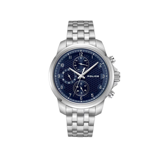 Police Gray Stainless Steel Watch