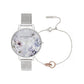 Olivia Burton Gray Stainless Steel Watch