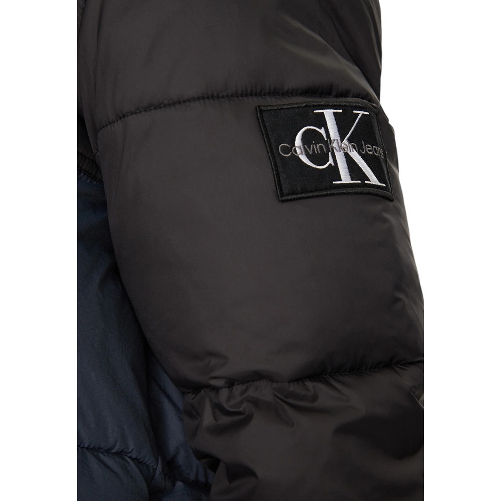 Calvin Klein Jeans Blue Recycled Polyamide Jackets & Coat Mens Jacket