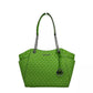 Michael Kors Jet Set Large Chain Shoulder Tote Bag Jungle Green