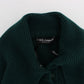 Dolce & Gabbana Green Knitted Cashmere Cardigan