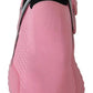 Dolce & Gabbana Pink Low Top Sorrento Sneakers Slip On Casual Shoes