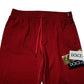 Dolce & Gabbana Red Logo Tape Cotton Jogger Sweatpants Pants