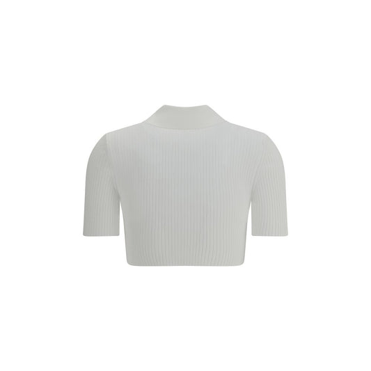 Courrèges Cropped Polo Shirt