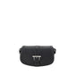 Alexander McQueen Black Calf Leather Bos Taurus Shoulder Bag