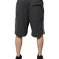 Dolce & Gabbana Dark Gray Cotton Bermuda Sweatshorts Shorts