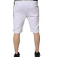 Dolce & Gabbana White King Cotton Bermuda Sweatshorts Shorts