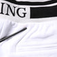 Dolce & Gabbana White King Cotton Bermuda Sweatshorts Shorts