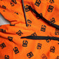 Dolce & Gabbana Orange Logo Monogram Cotton Bermuda Shorts