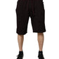 Dolce & Gabbana Bordeaux Cotton Bermuda Sweatshorts Shorts