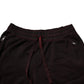 Dolce & Gabbana Bordeaux Cotton Bermuda Sweatshorts Shorts