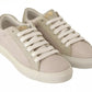 HIDE & JACK Off White Low Top Lace Up Sneakers Shoes