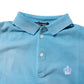 Dolce & Gabbana Blue Cotton Crown Collared Men Polo T-shirt