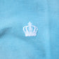 Dolce & Gabbana Blue Cotton Crown Collared Men Polo T-shirt