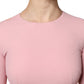 Dolce & Gabbana Pink A-line Flare Viscose 3/4 Sleeves Dress