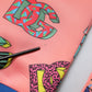 Dolce & Gabbana Pink Logo Monogram Jogger Sweatpants Pants