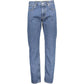 Gant Blue Cotton Straight-Leg Jeans