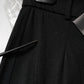Dolce & Gabbana Black Nylon High Waist Slim Fit Pants