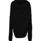 Dolce & Gabbana Black Cotton Crew Neck Sweatshirt Sweater