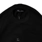 Dolce & Gabbana Black Cotton Crew Neck Sweatshirt Sweater