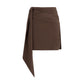 Prada Crepe de chine Mini Skirt