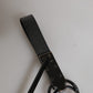 Dolce & Gabbana Brown Leather DG Plaque Double Keyring Holder Keychain