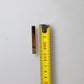 Dolce & Gabbana Gold Tone Brass Crystal Branded Accessory Tie Clip Bar