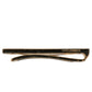 Dolce & Gabbana Gold Tone Brass Crystal Branded Accessory Tie Clip Bar