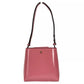 Tory Burch Patent Emerson Small Bucket Bag Purse Pink