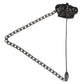 Dolce & Gabbana Silver Tone Brass Crown Chain Women Brooch Lapel Pin