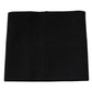 Dolce & Gabbana Black Cashmere Knitted Square Handkerchief Scarf