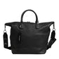 Dolce & Gabbana Black Calfskin Leather Hand Shoulder Duffle Bag