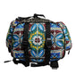 Dolce & Gabbana Multicolor Maiolica Print Nylon Backpack Bag