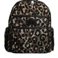Dolce & Gabbana Multicolor Leopard Print DG Logo Plaque Men Backpack Bag