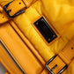 Dolce & Gabbana Yellow Orange Nylon Logo Plaque Hand Shoulder Duffle Bag