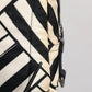 Dolce & Gabbana Black White Nylon Leather Travel Back Pack Bag