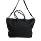 Dolce & Gabbana Black Calfskin Leather Hand Shoulder Duffle Bag