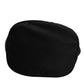 Dolce & Gabbana Black Nylon White Iconic Logo Shoulder Bucket Bag