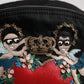 Dolce & Gabbana Black Nylon #DGFAMILY Embellished Backpack VULCANO Bag