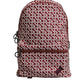 Dolce & Gabbana Red White DG Logo Print Nylon Travel Backpack Bag