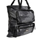 Dolce & Gabbana Black Camouflage Shoulder Strap Logo Plaque Bag