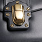 Dolce & Gabbana Black Calfskin Leather Shoulder Strap Bag